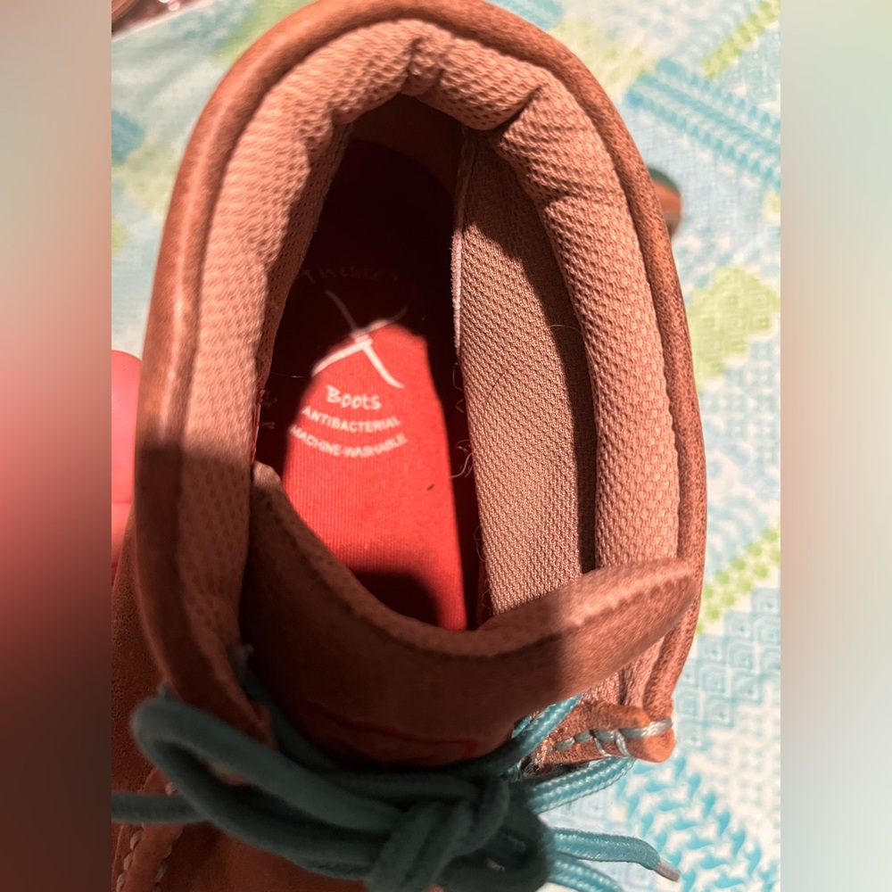 Twisted X Men's Brown and Teal Chukka Boots - Picture 6 of 8
